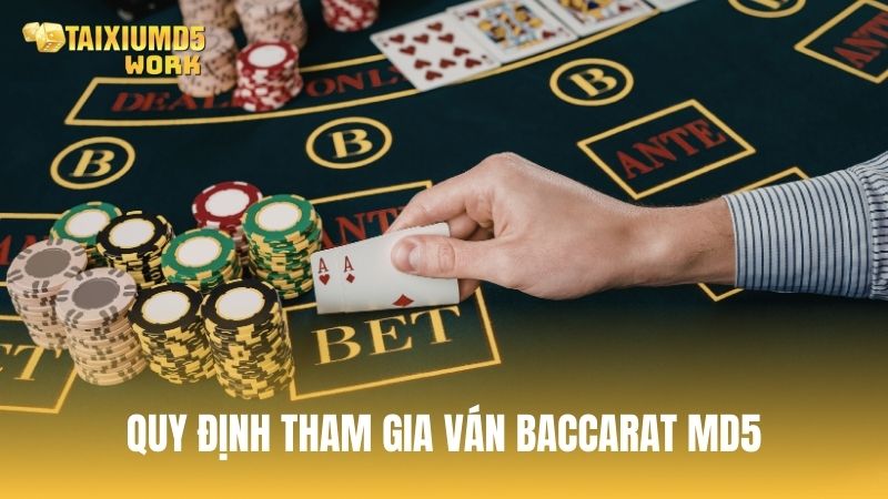 Quy định tham gia ván Baccarat MD5