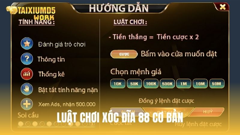 Hướng dẫn chi tiết về luật chơi Xóc Đĩa