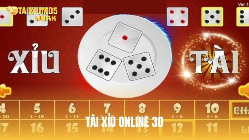 Tài Xỉu online 3D tiện lợi và nhanh chóng