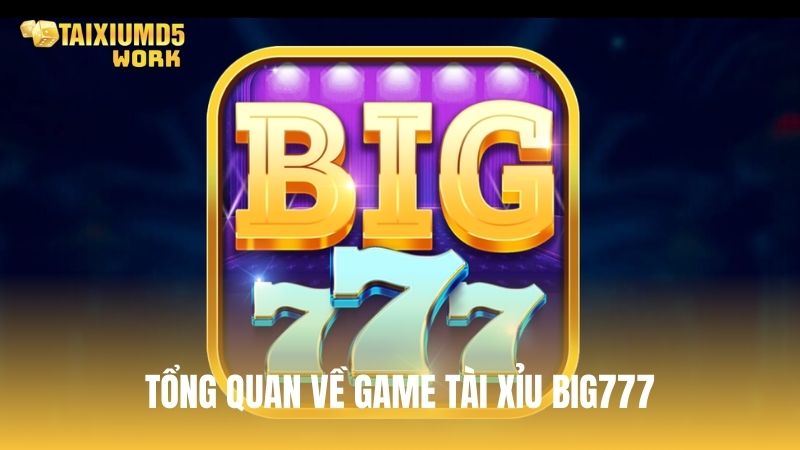 Giới thiệu tổng quan về game tài xỉu Big777